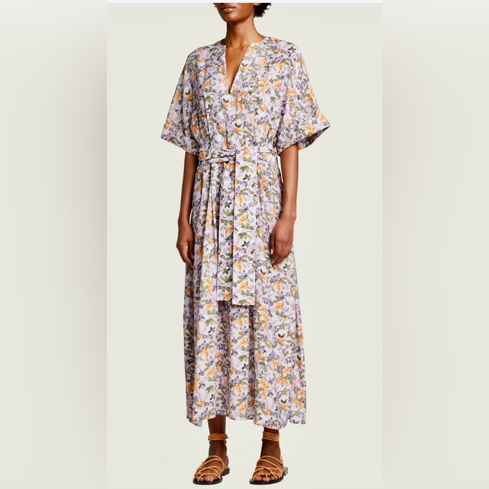 Vince Floral Wisteria Dress